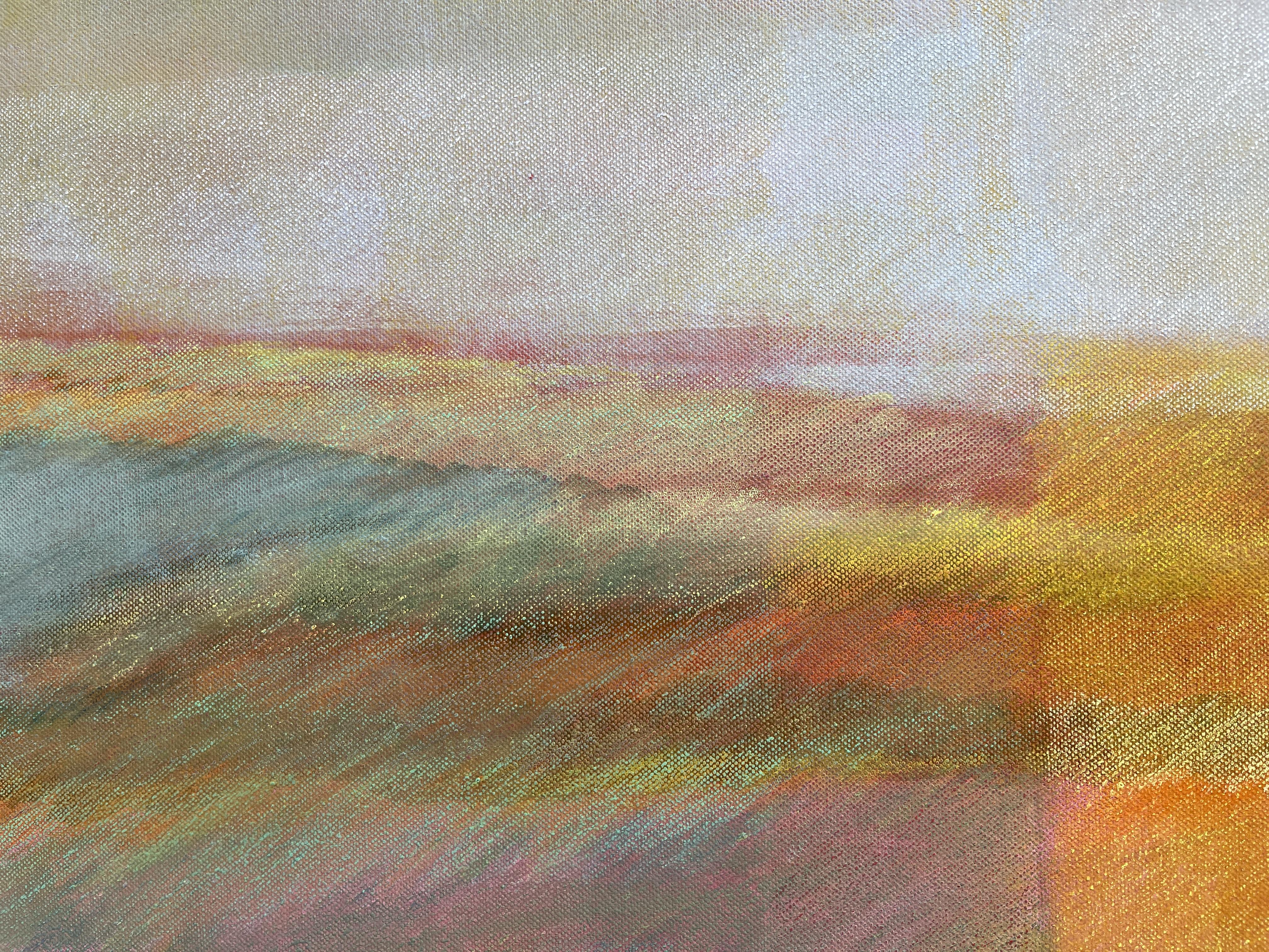 Störbild Orange Rosa  by Skadi Engeln  Contemporary Abstract Blurry Painting For Sale 9