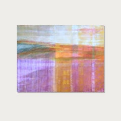 Störbild Orange Rosa  by Skadi Engeln  Contemporary Abstract Blurry Painting