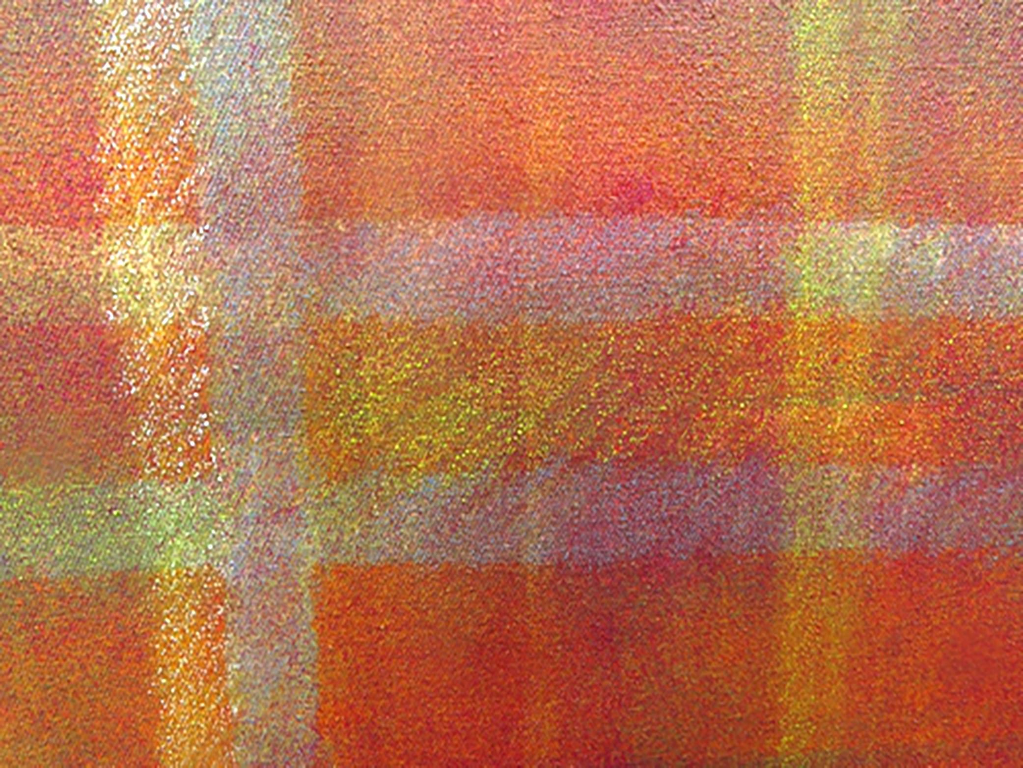 Zugleich 7-  de Skadi Engeln Pintura abstracta contemporánea en venta 4
