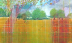 Zugleich 7- de Skadi Engeln Peinture abstraite contemporaine