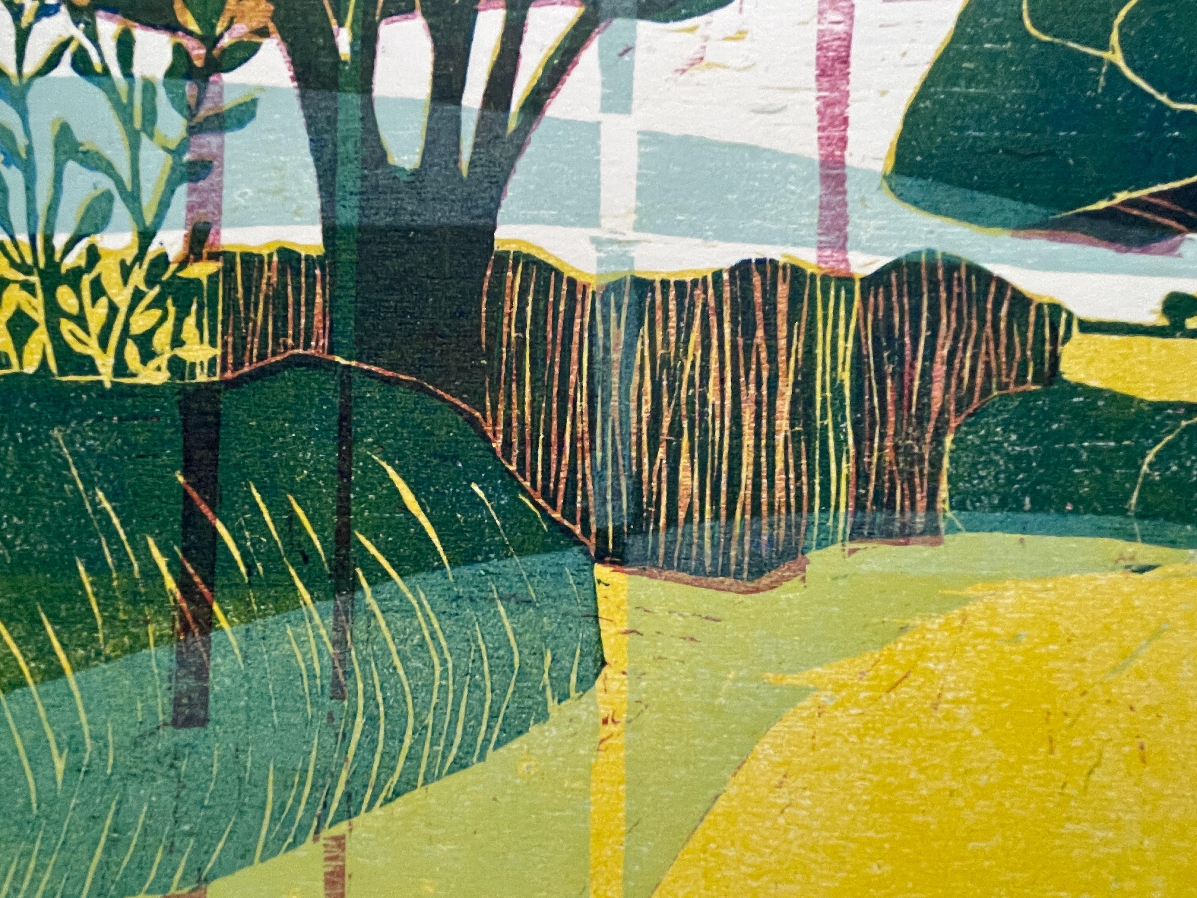 La Grande Preugne - por Skadi Engeln Impresión abstracta contemporánea en madera en venta 9