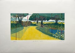 La Grande Preugne - by Skadi Engeln Contemporary Abstract Wood Print