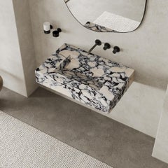 Skadi Marble Basin - Calacatta Viola - Small