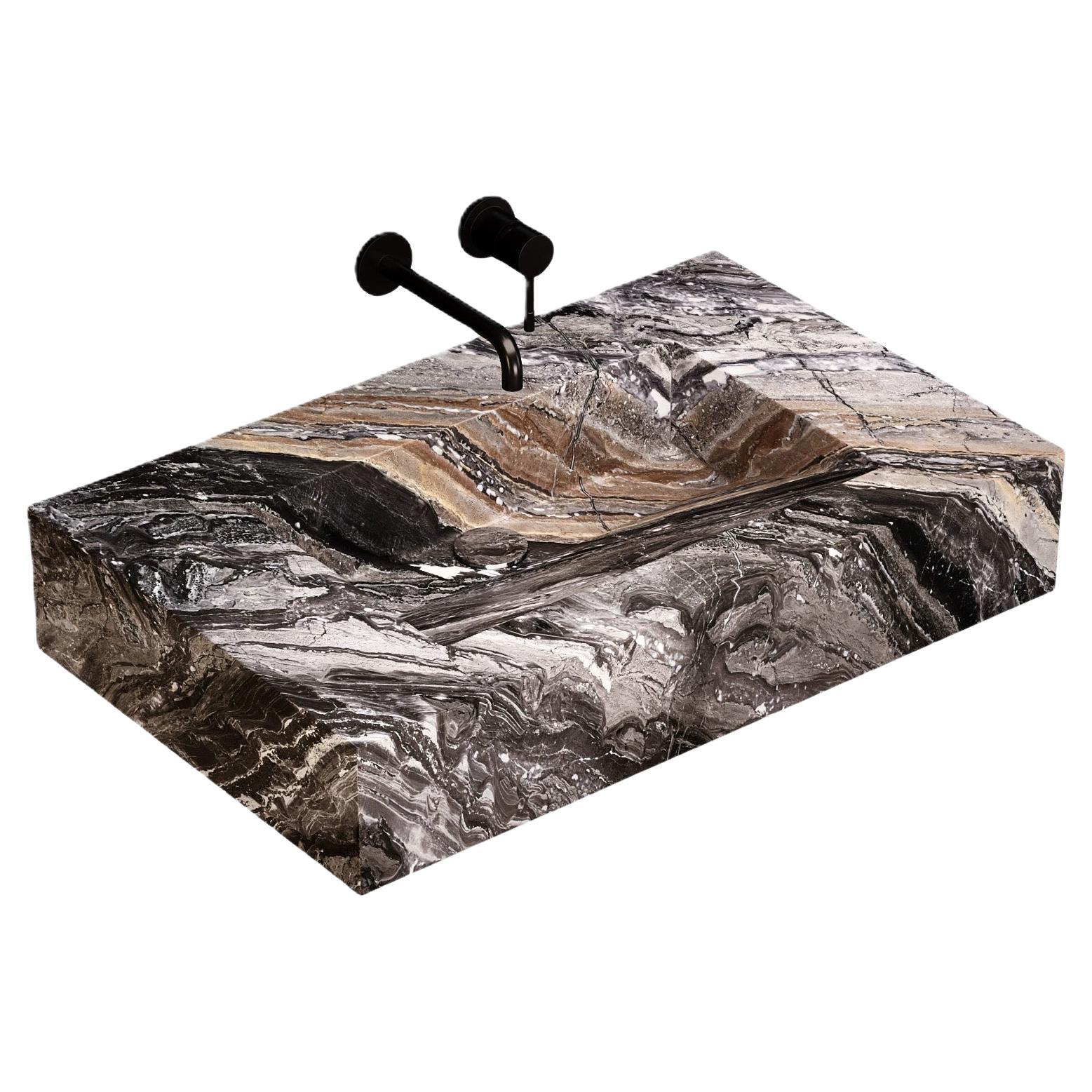Skadi - Marble Basin - Grey Galaxy - Medium
