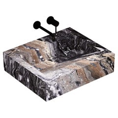 Basine en marbre Skadi - Galaxy gris - Petit