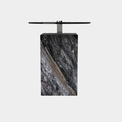 Skagen - Marble Side-Table - Grey Galaxy