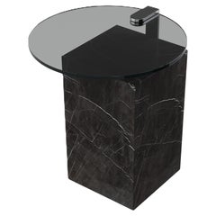 Skagen - Marble Side-Table - Grey Kenzo