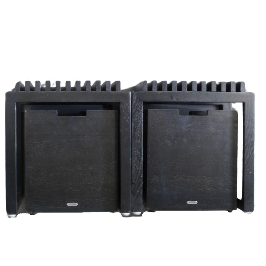 Danish Skagerak & Fritz Hansen Black Cutter Mini Wardrobe Wall Hanging by Niels Hvass