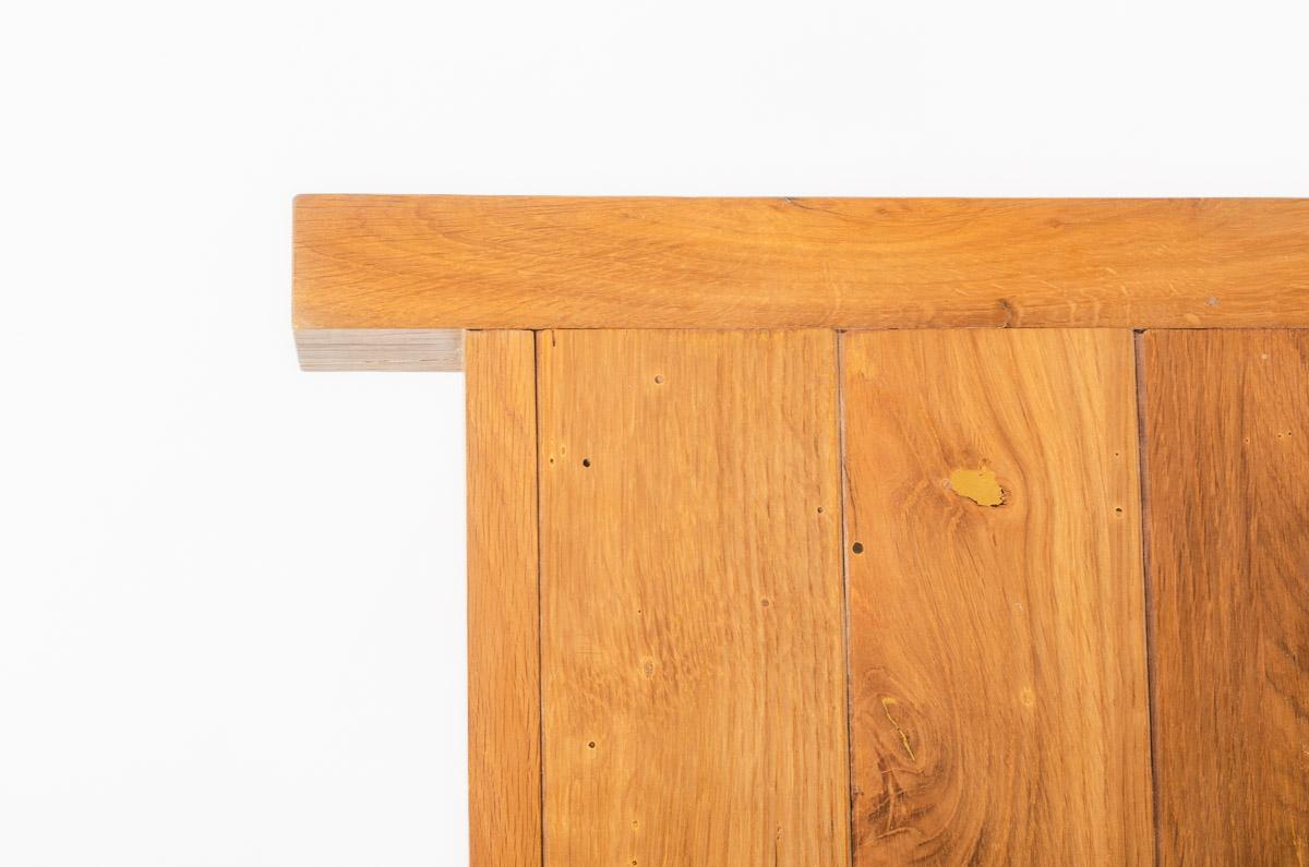 Banc à lattes Skala en chêne collection G44 en vente 6