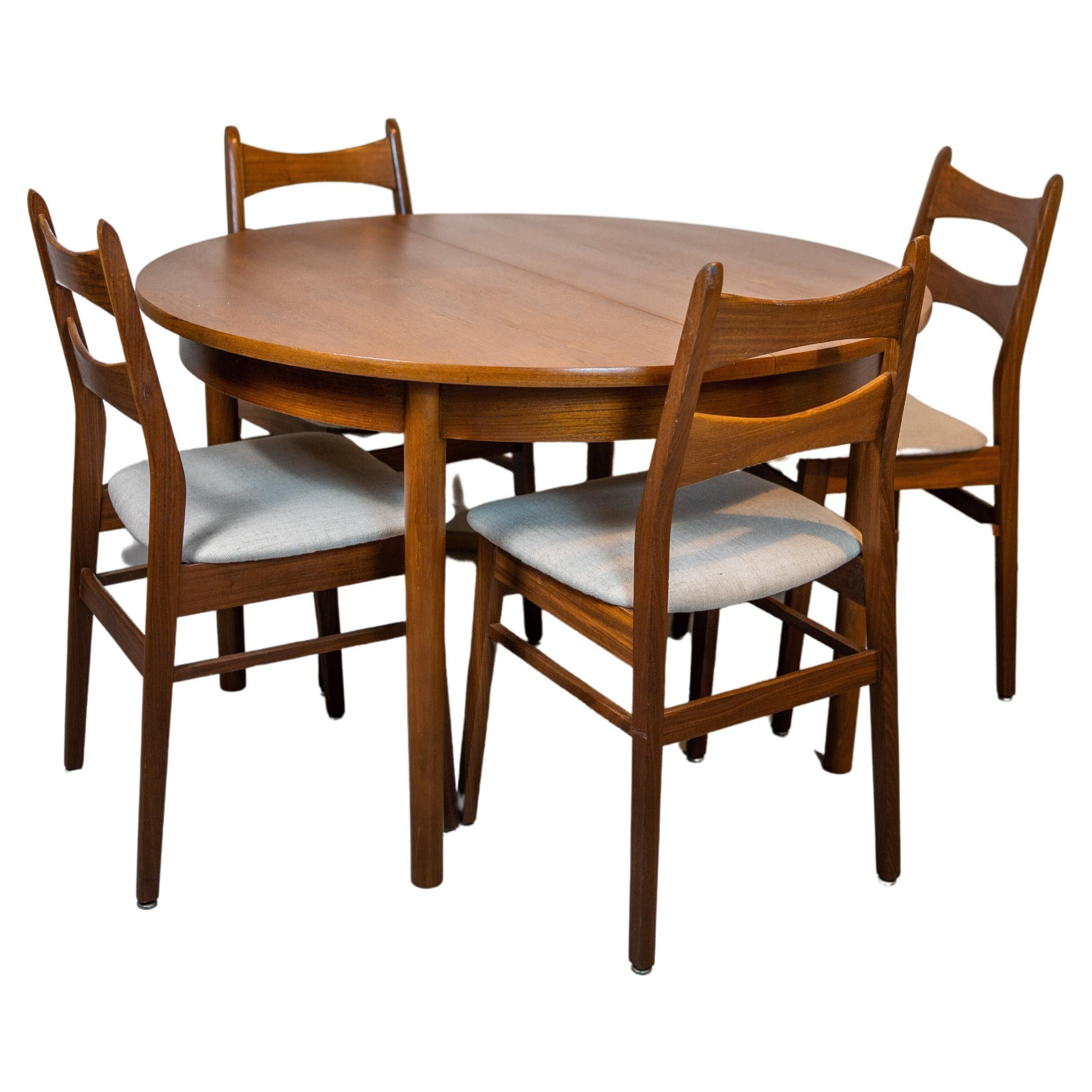 Bentwood Birch Dining Table and Four Chairs at 1stDibs bentwood