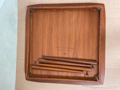 Skandinavian Teak Coffee Table, Denmark, 1950s