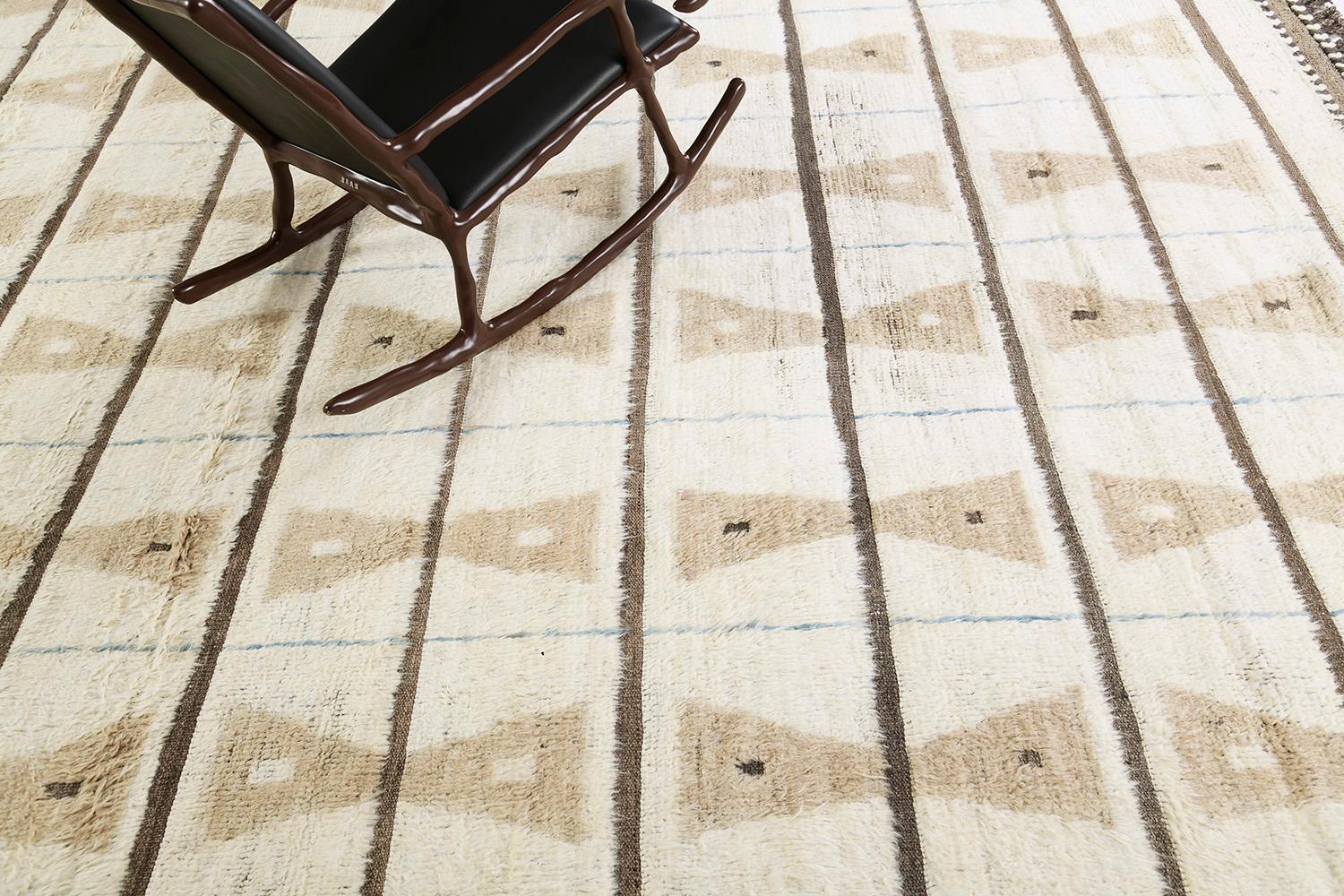 Embossed Skane, Kust Collection by Mehraban Rugs For Sale