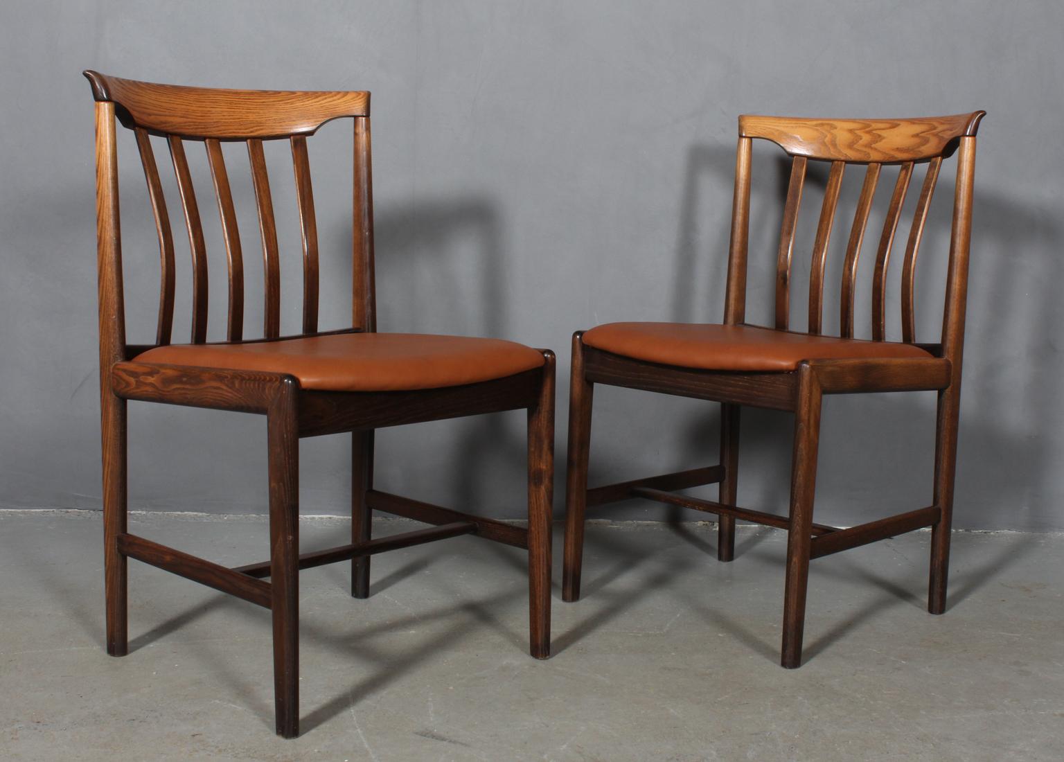 Swedish Skaraborgs Møbelindustri, Four Dining Chairs