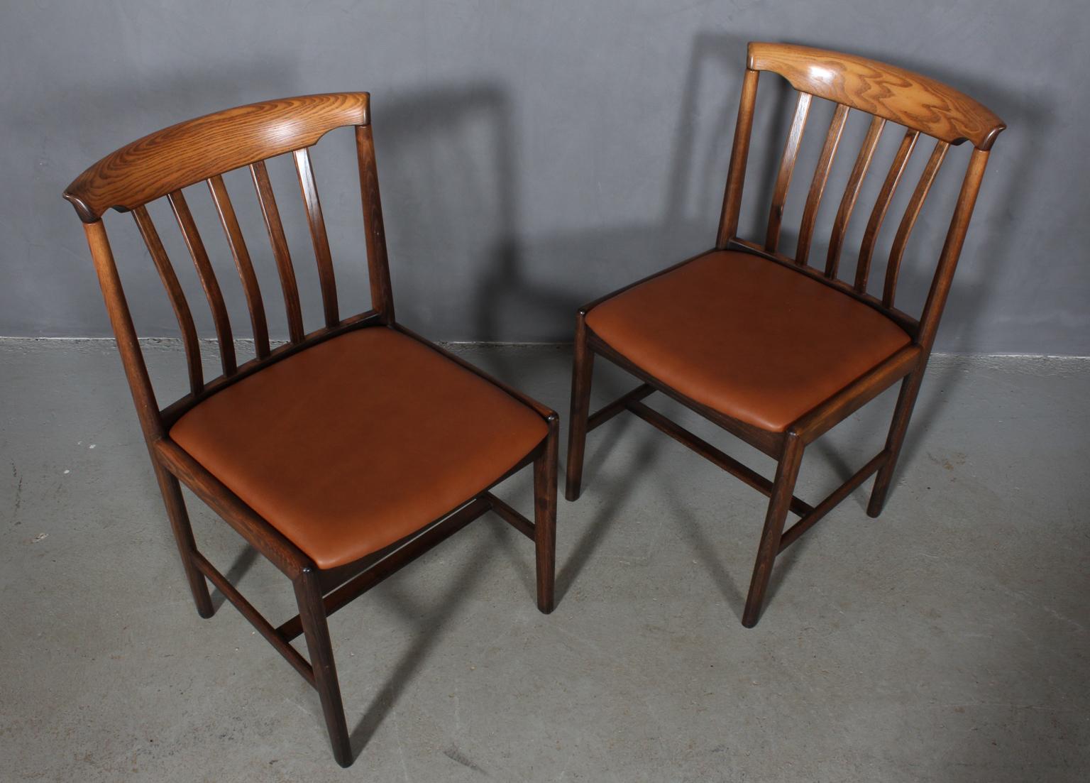 Skaraborgs Møbelindustri, Four Dining Chairs In Good Condition In Esbjerg, DK