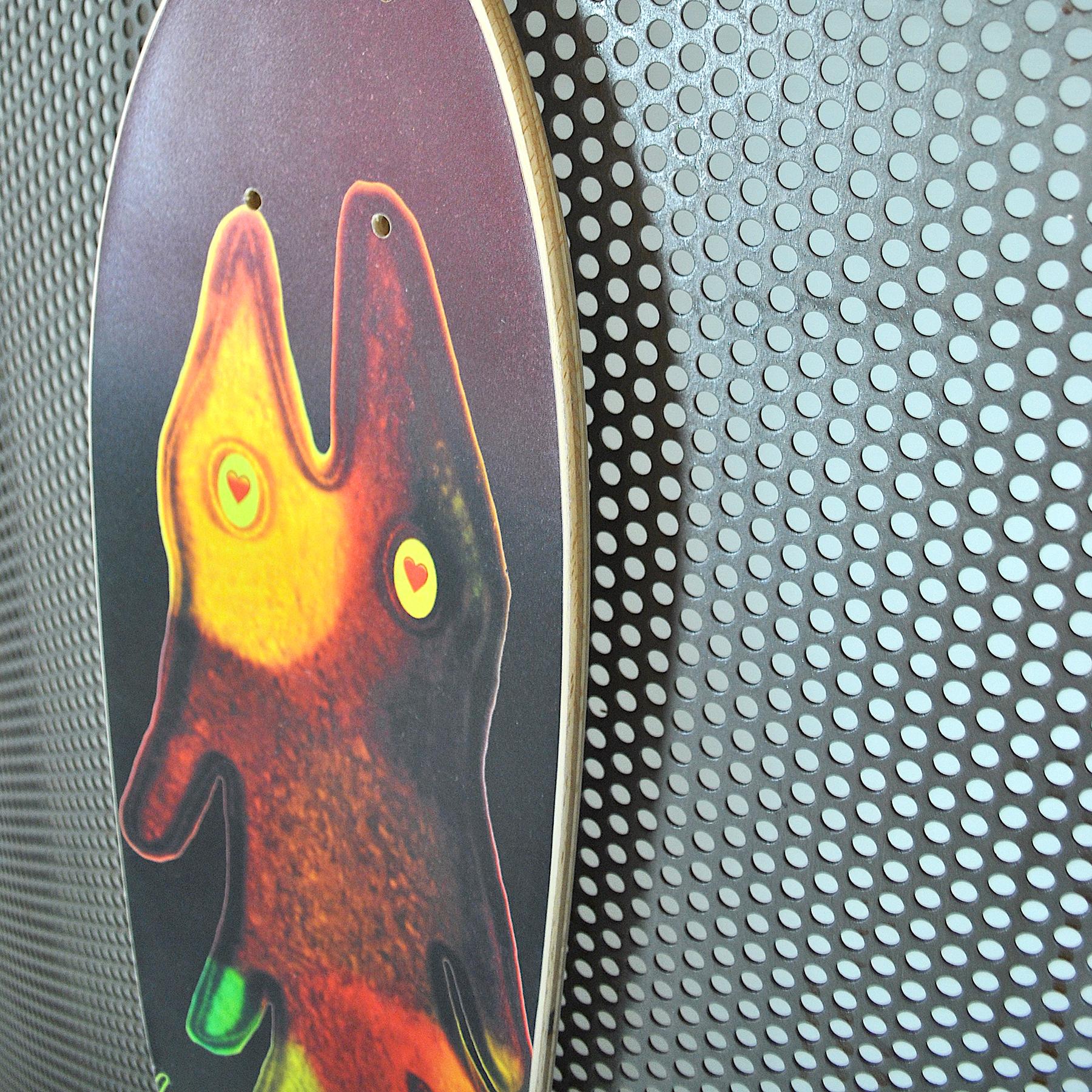 Skate Deck Handmade Limited Edition by Pio Schena In Excellent Condition In bari, IT