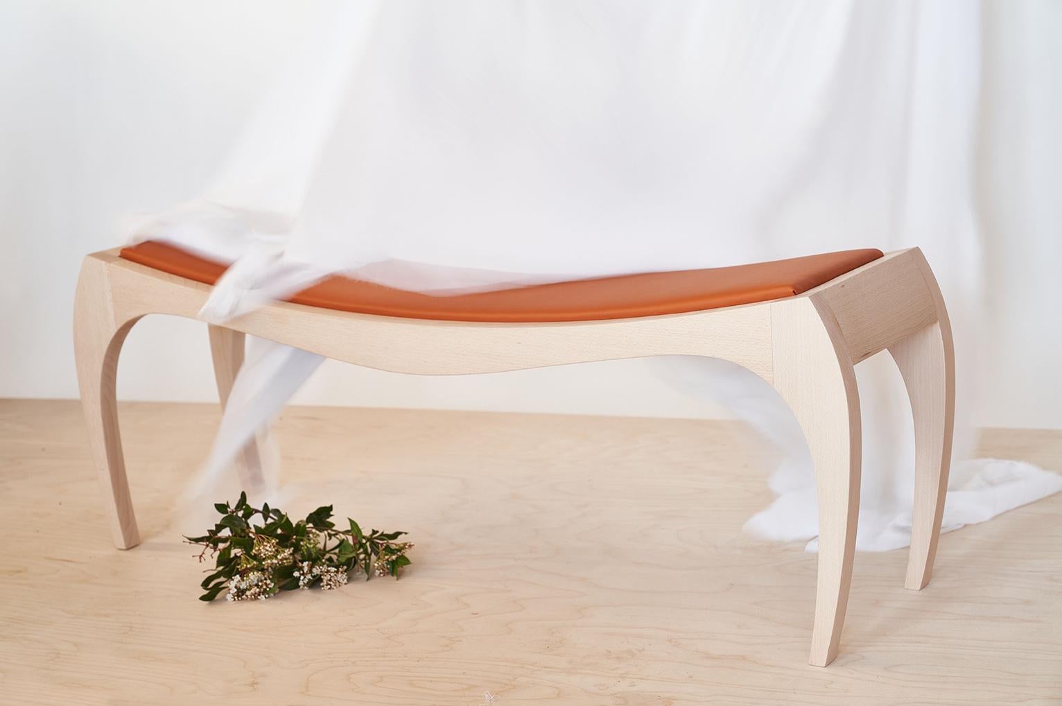 Contemporary Skay Rumbo Bench by Jean-Baptiste Van Den Heede For Sale