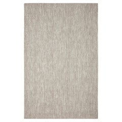 Skeane 8x10ft frassino in misto lana/juta con disegno a strisce di lusso tessuto a mano