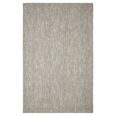 Skeane 8x10ft grau Wolle/Jute Mischung chunky Streifen Design Luxus handgewebten Teppich