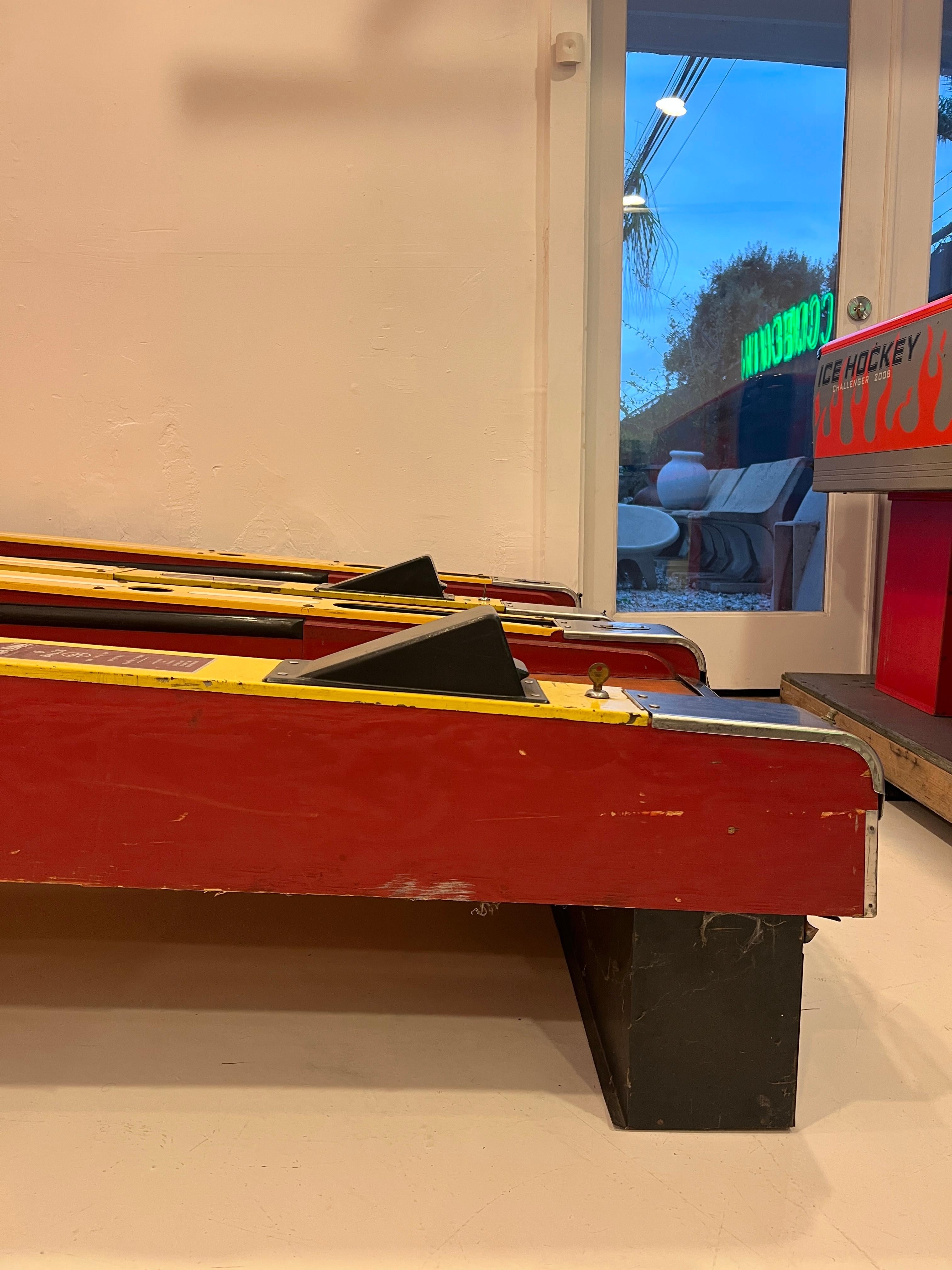 Métal Machine d'arcade Skee Ball, années 1980 USA en vente