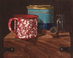 Cup of Joe e L'Olandese Volante, Pittura, Olio su pannello MDF