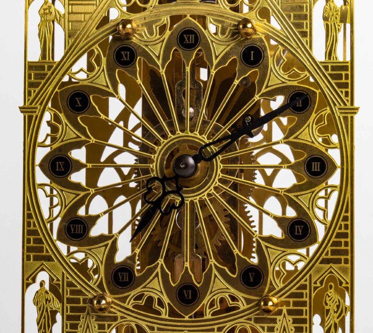 Skeleton Clock, York Minster In Good Condition In Saint-Ouen, FR