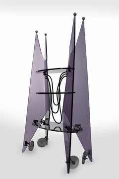 Skeleton of Civilization' Shelves by Cometabolism Studio