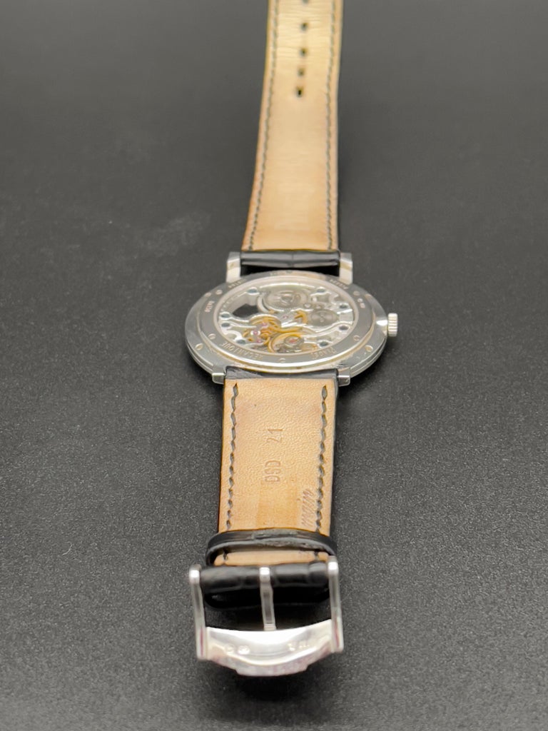 Piaget White Gold Altiplano Skeleton G0A33115 Manual-Wind Wristwatch ...