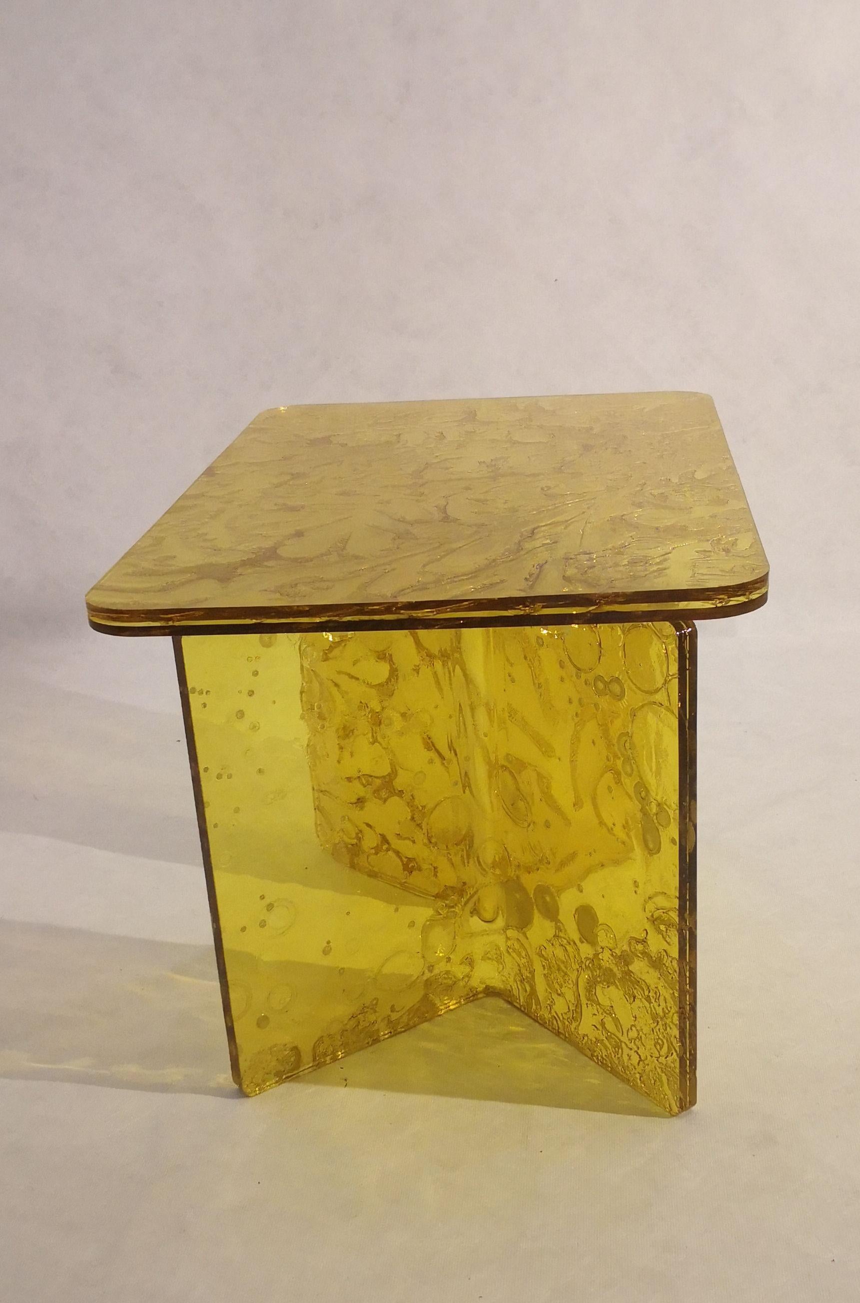 Sketch Coffee Table Made in Acrylic Design Roberto Giacomucci in 2021 For Sale 1