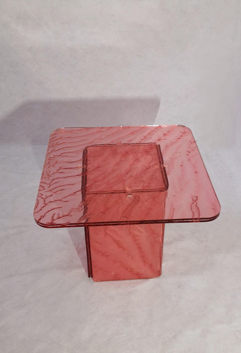 Sketch Coffee Table Made in Acrylic Design Roberto in 2021