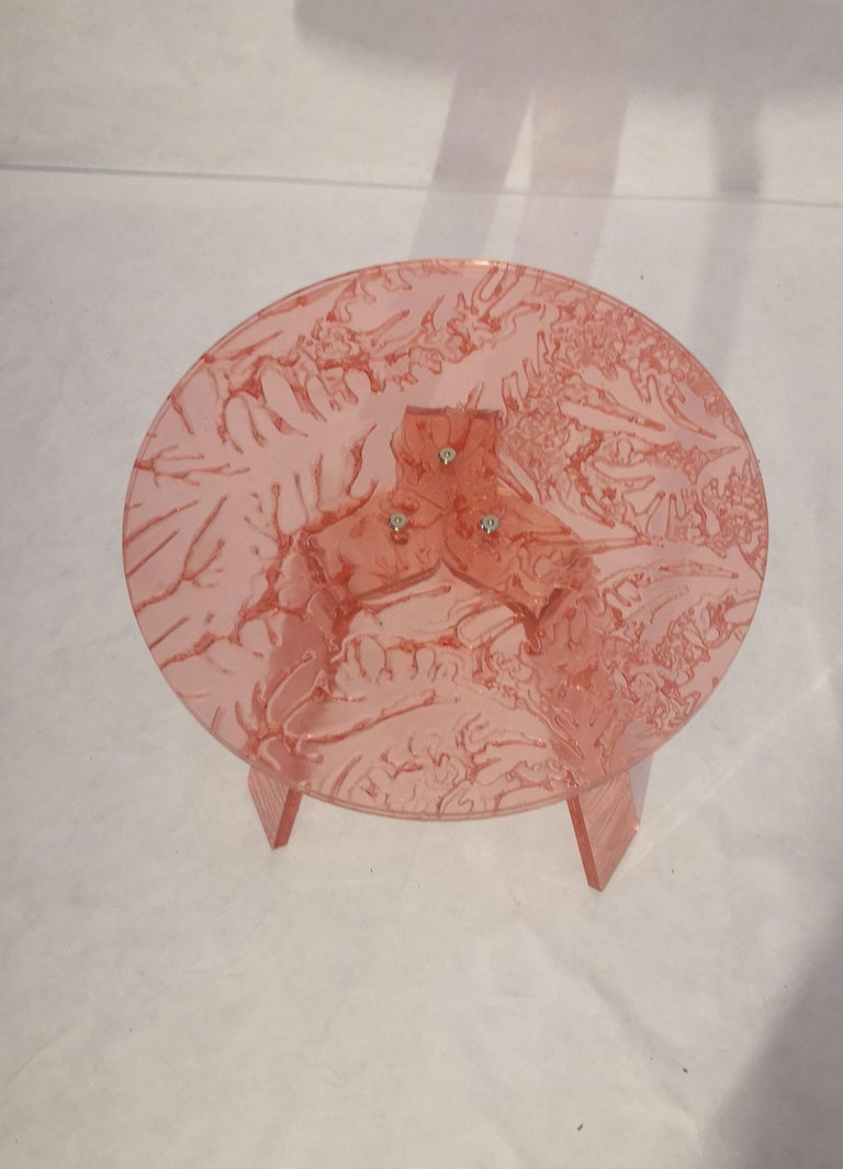 Sketch Coffee Table Made in Acrylic Design Roberto in 2021