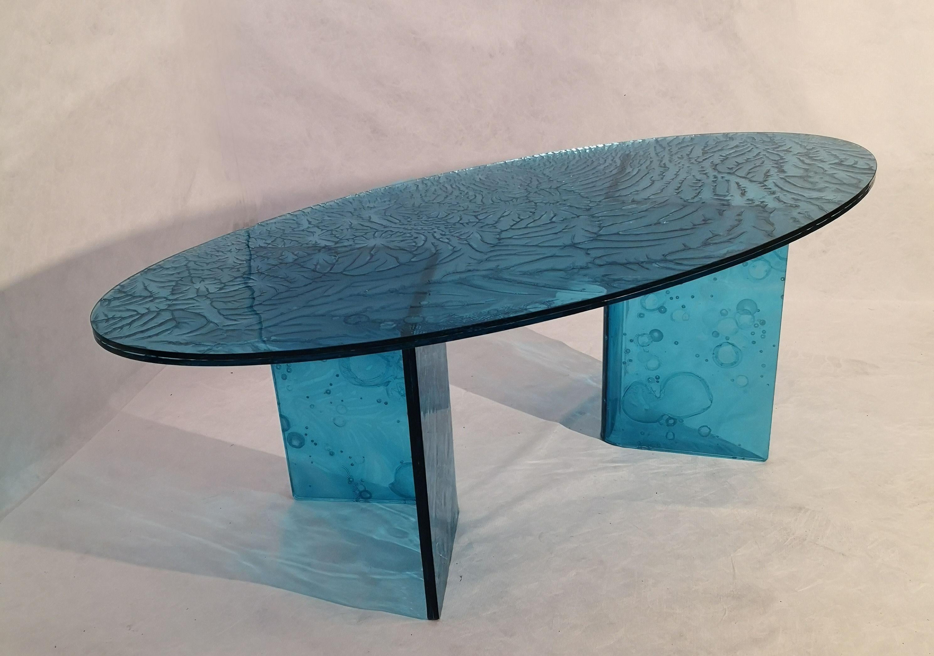 Italian Sketch Coffee Table Made in Acrylic Design Roberto Giacomucci in 2021 For Sale