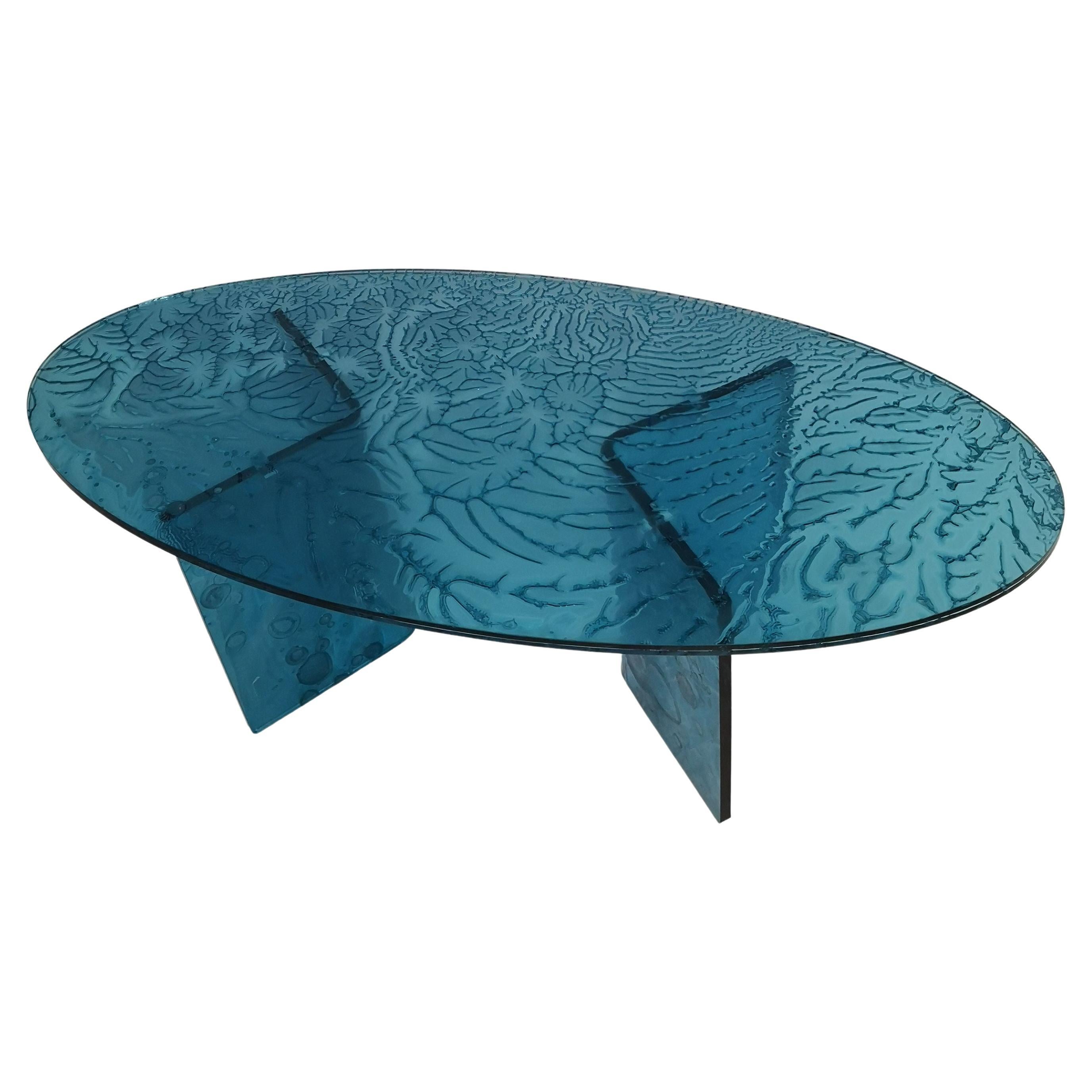 Table basse croquise au design acrylique Roberto Giacomucci en 2021