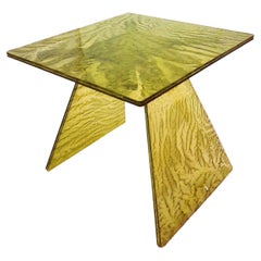 Table basse « Sketch » fabriquée en design acrylique par Roberto Giacomucci en 2021