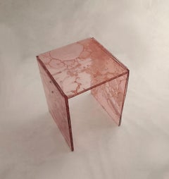 Sketch Coffee Table Made in Acrylic pink Design Roberto Giacomucci in 2023