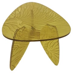 Sketch Coffee Table Made in Acrylic yellow Design Roberto Giacomucci in 2023