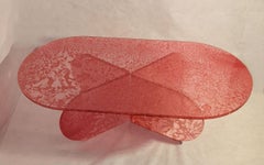 Sketch Coffee Table Made of  Acrylic Design Roberto Giacomucci 2022