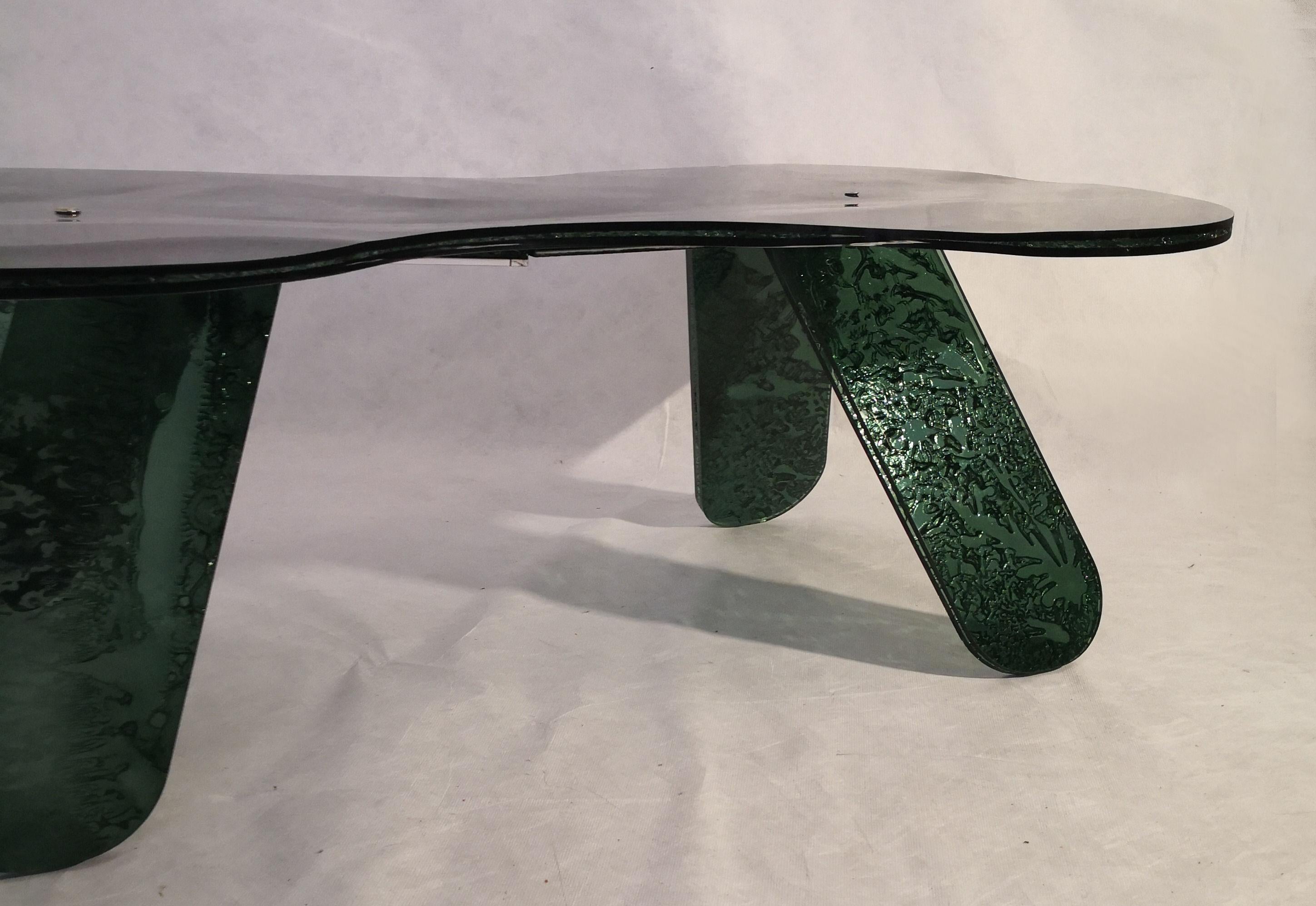 Sketch Coffee Table Made of Acrylic Design Roberto Giacomucci 2022 For Sale 1