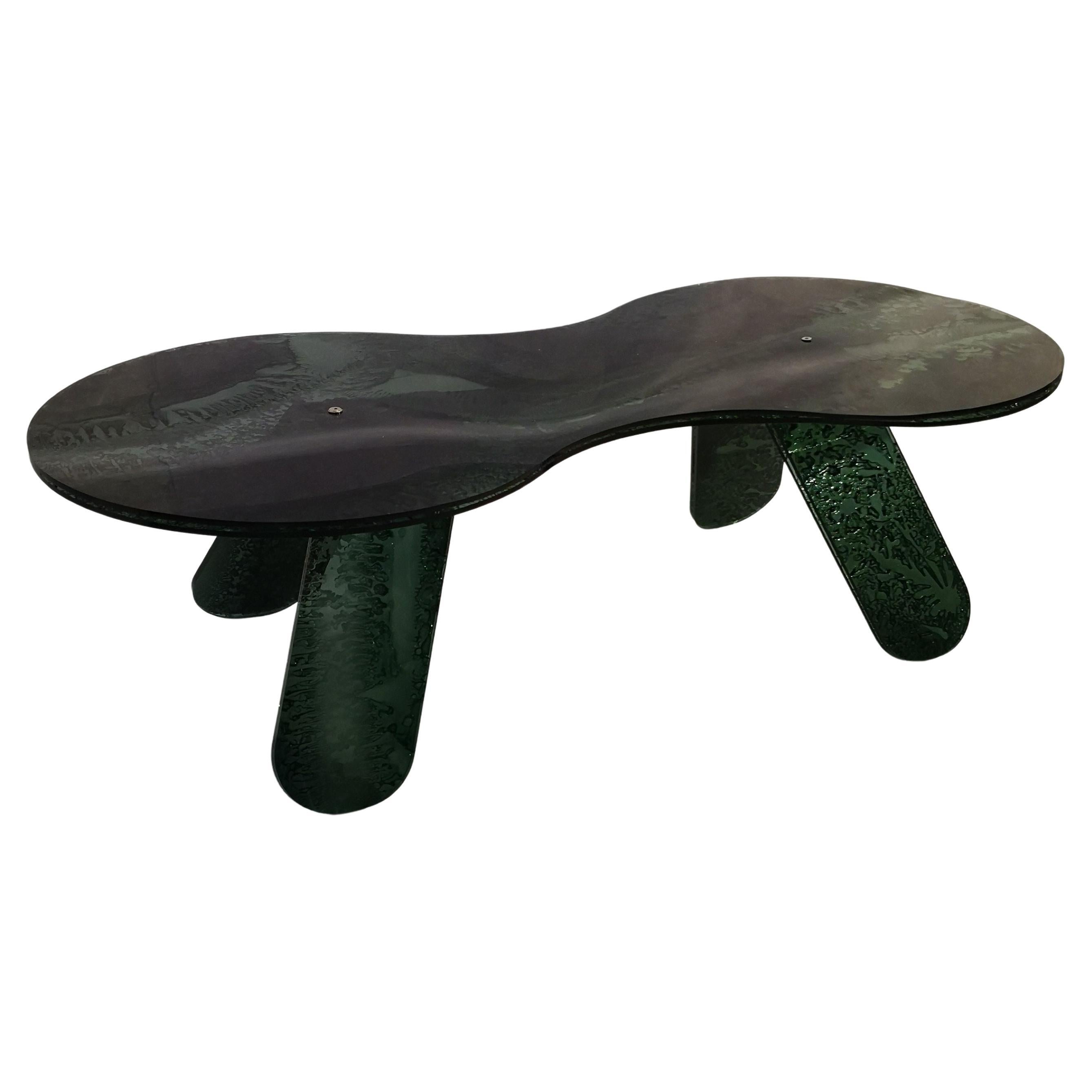 Table basse croquis faite à partir d'acrylique Roberto Giacomucci 2022