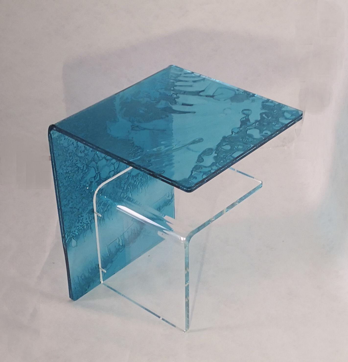 Sketch Elle Sidetable Made of Green Acrylic Des, Roberto Giacomucci in 2022 For Sale 6