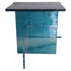 Sketch Elle Sidetable Made of Green Acrylic Des, Roberto Giacomucci in 2022