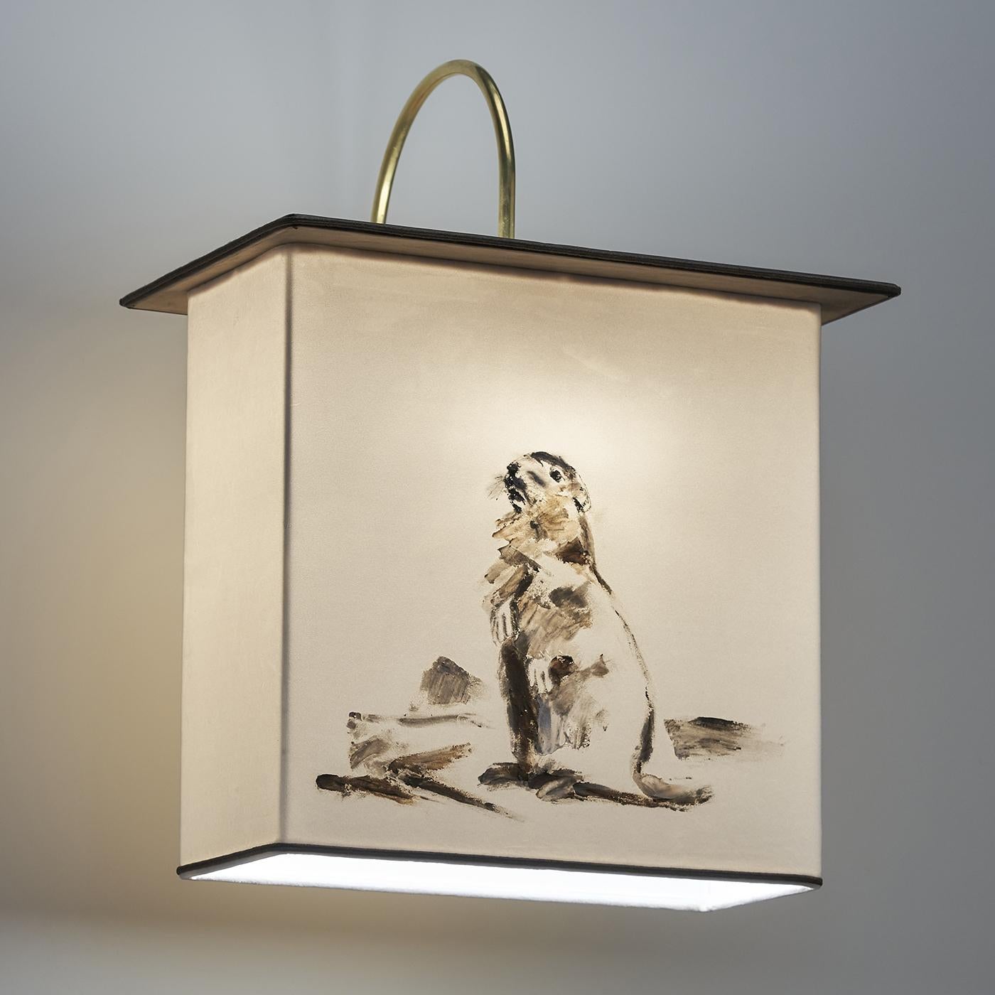 Sketch Marmot Sconce In New Condition In Milan, IT