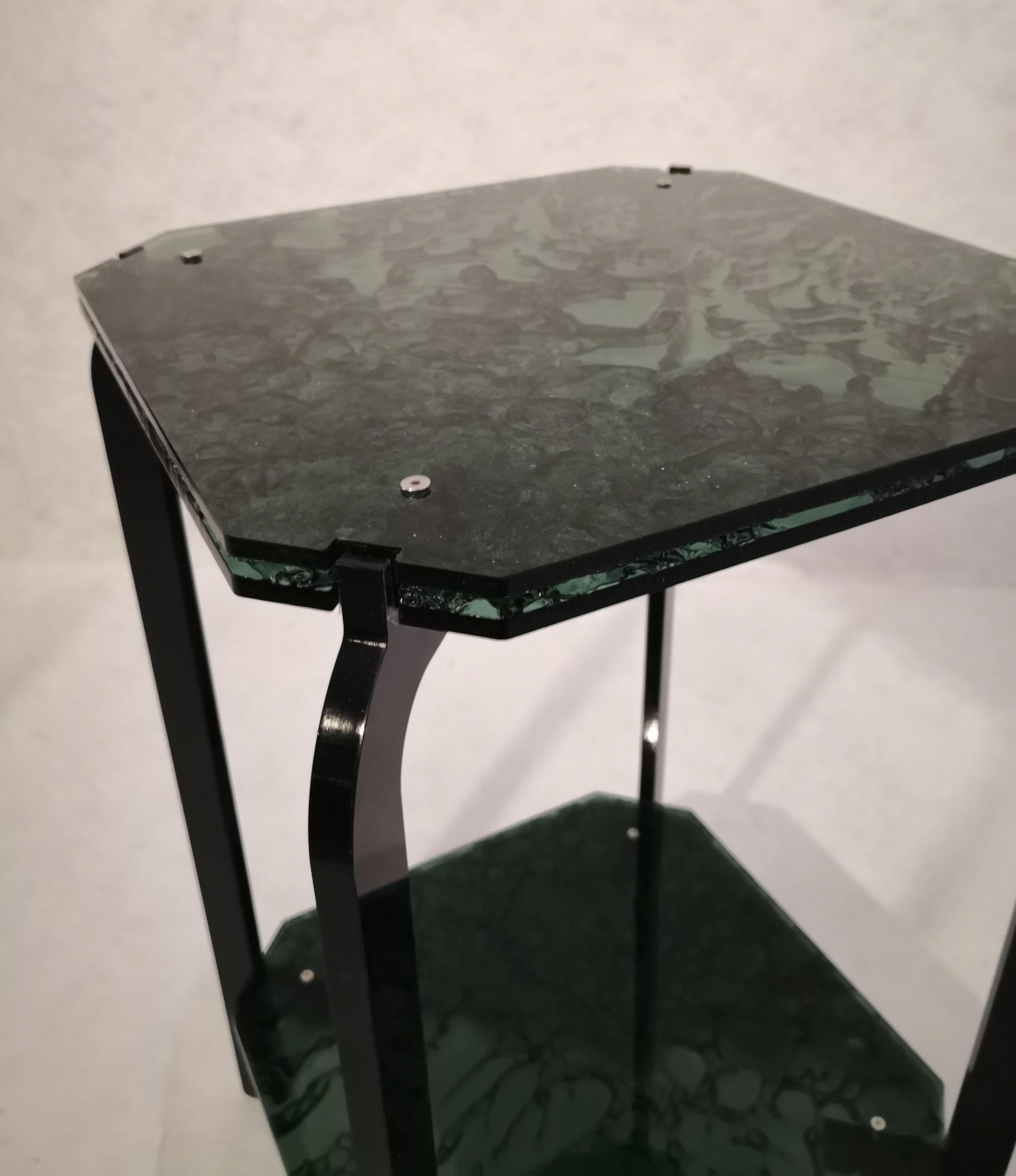 Contemporary Sketch Mini Ponte Side Table Made of Acrylic Design Roberto Giacomucci 2022 For Sale
