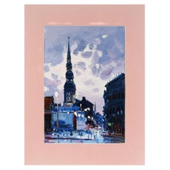 Schizzo "Riga", Lettonia. Di Vityuk Ivan Alexandrovich, 2022