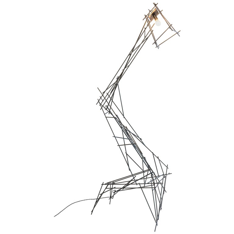 Sketched Floor Lamp For Sale at 1stDibs shop floor lamp
