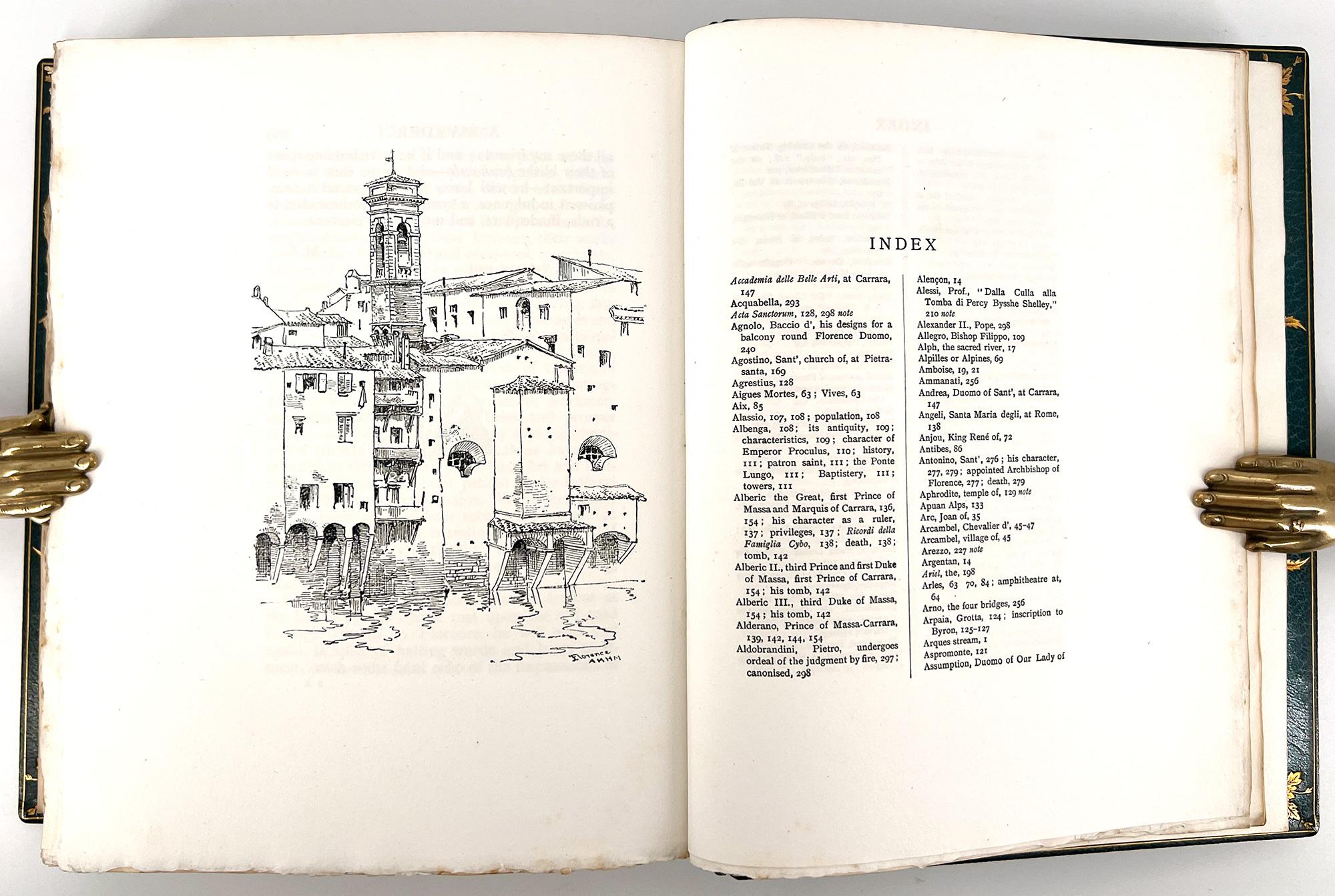 Sketches On The Old Road Through France to Florence par A. H. Hallam Murray en vente 5