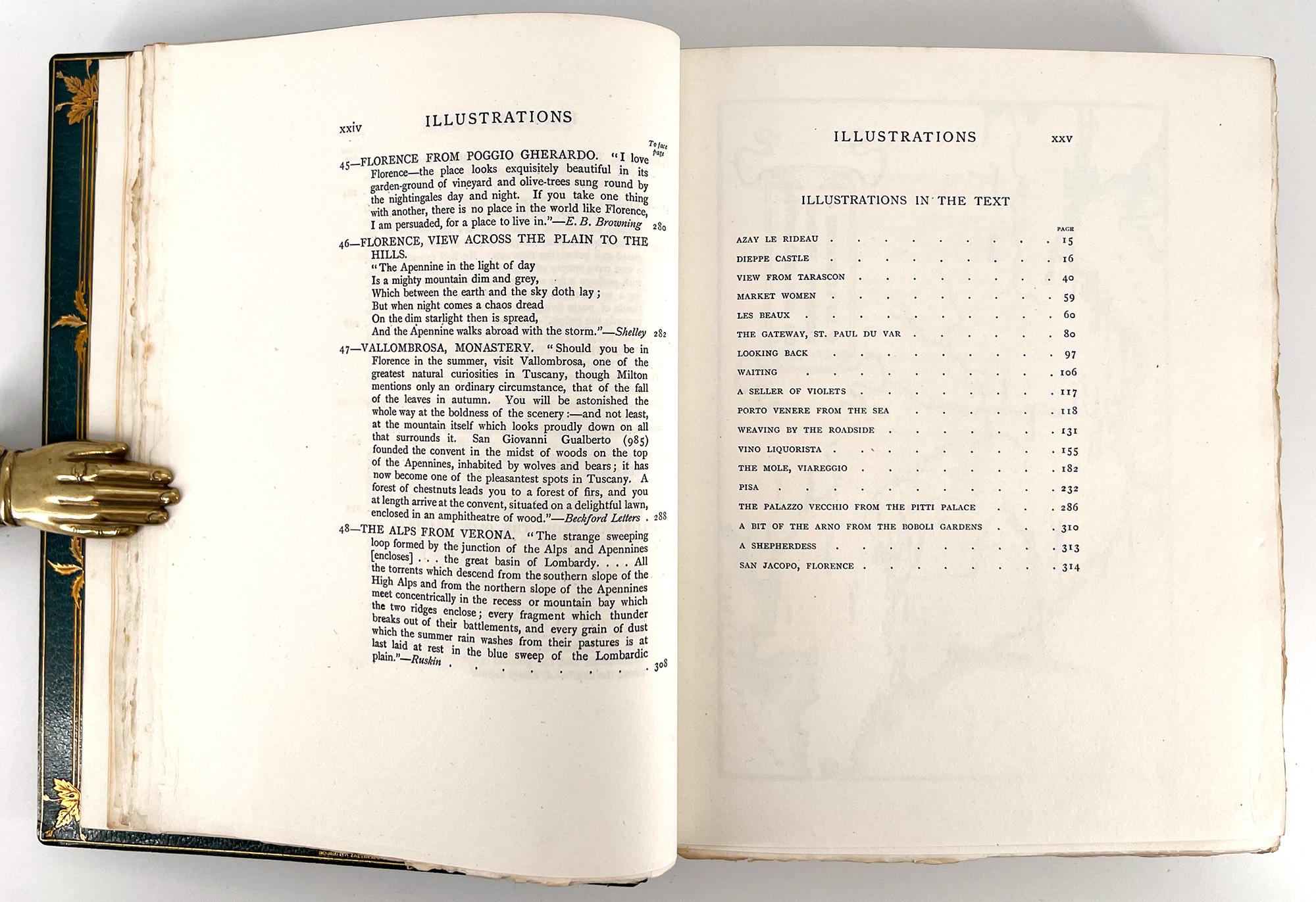 Sketches On The Old Road Through France to Florence par A. H. Hallam Murray en vente 13