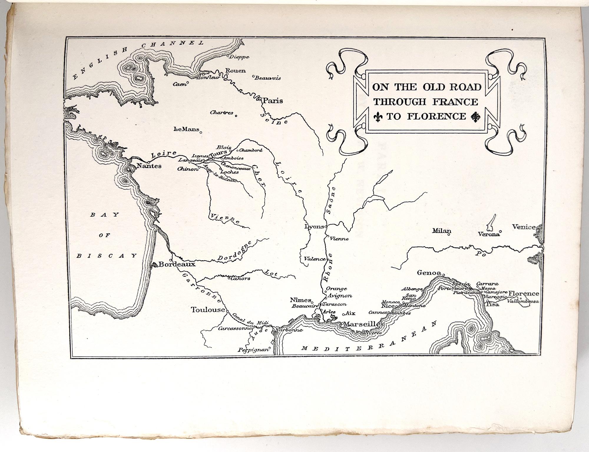 Sketches On The Old Road Through France to Florence par A. H. Hallam Murray Excellent état - En vente à Middletown, NY