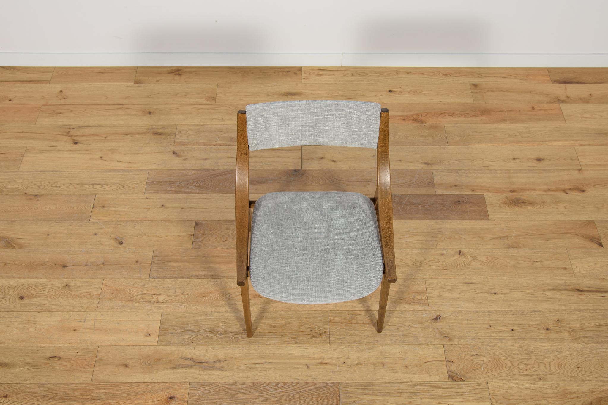 Beech Ski Jumper Chairs from Zamojska, Poland  1970s Set of 6 For Sale