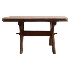 Ski Lodge Table in Pine, circa 1960s
