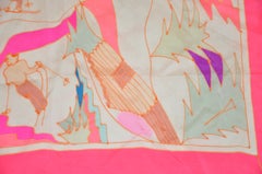 "Skier's Wonderland" Silk Scarf